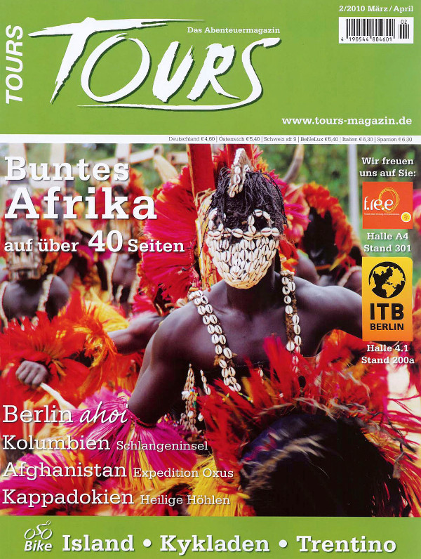 Artikel TOURS Magazin 2010